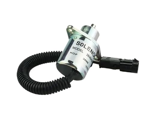 Électrovanne arrêt carburant Perkins 2848A279 pour stopper le moteur - 2