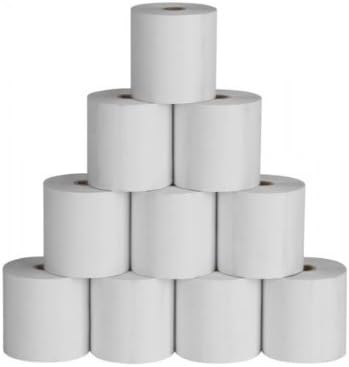 Till rolls/Chip & Pin Rolls FITS ALL BARCLAY HSBC MAGIC INGENICO HYPERCOM VERIFONE MACHINES 57x40 thermal Credit card Machine Rolls BULK BUY 200 ROLLS 10 BOXES