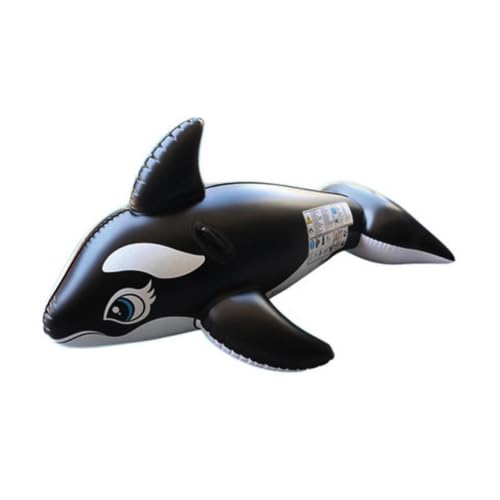 Bouée aquatique ballena inflable de 185cm con asiento para recreación exterior en verano