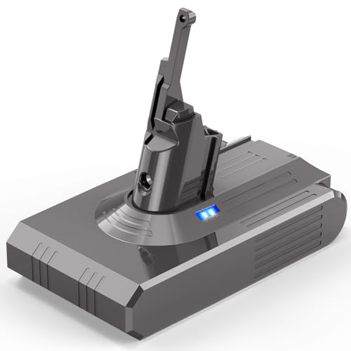 Batterie Dyson V8 ASUNCELL 4600mAh pour réparer un aspirateur sans fil qui s'éteint trop vite