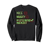 Photo Gallery funny nice naughty christmas santa claus list xmas felpa Photo Gallery funny nice naughty christmas santa claus list xmas felpa