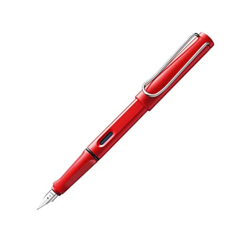 Stylo plume LAMY Safari extra fin rouge mat avec convertisseur Z28