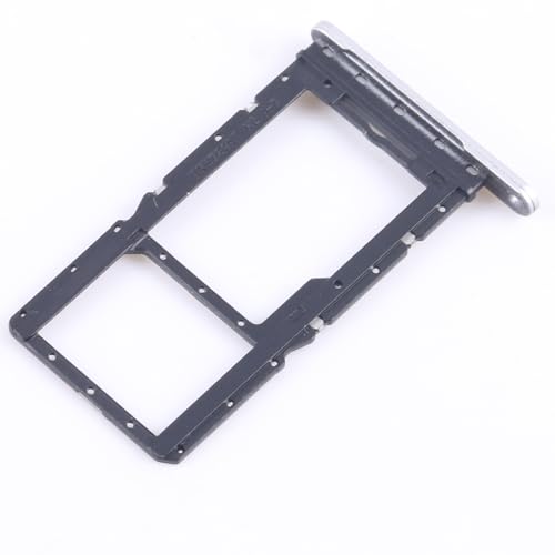 Image of Original SIM Card Tray + Micro SD Card Tray Compatible with Samsung Galaxy Tab А9 8.7 inch LTE (SM-X115) (Silver)