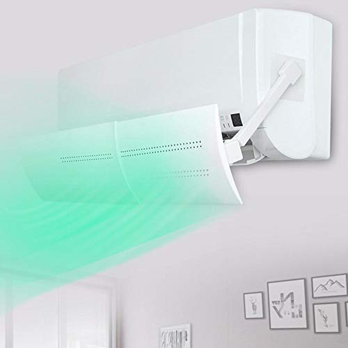 Capa de ar condicionado ajustável para para-brisa e defletor de ar condicionado