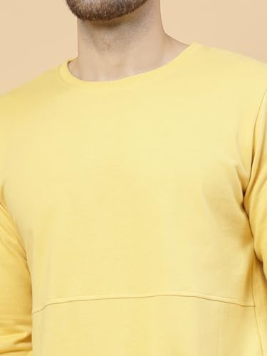 Image of Rigo Round Neck Full Sleeve Terry Track Suit For Men | Regular Fit Plus Sizes Tracksuit for Men's | Co-ord Set For Men