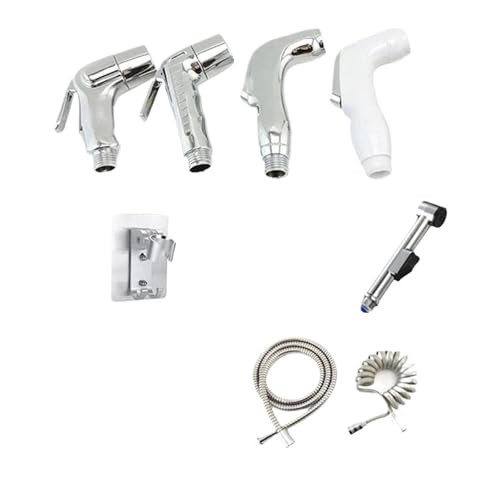 Pistola rociadora para baño con tubo de manguera V27(F), ideal para higiene íntima diaria