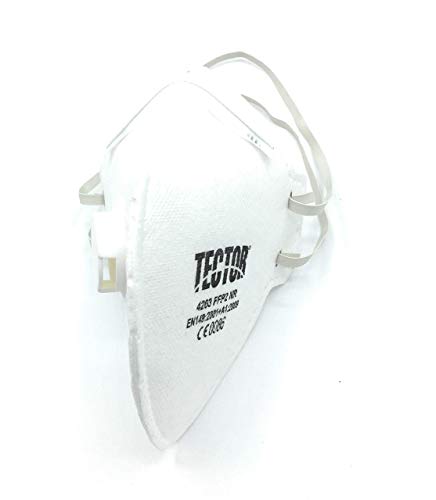 Preisvergleich Produktbild Atemschutzmaske, Partikelmaske FFP2 2V mit Ventil, TECTOR® nach EN 149:2001 und A1:2009