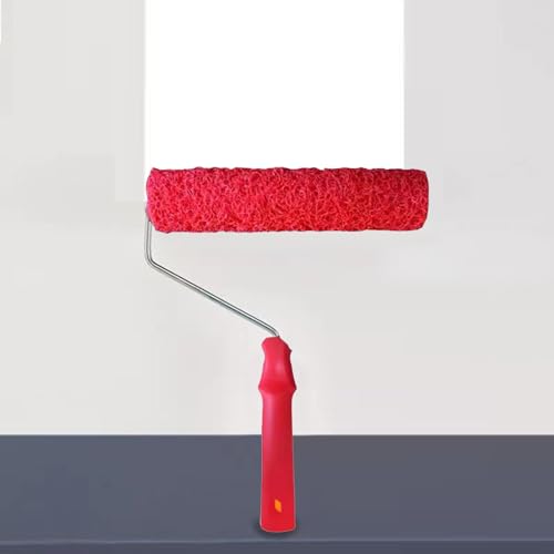 Rouleau composé pour cloisons sèches et brosse de texture pour finition des murs