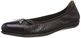 caprice carolina ballerinas  CAPRICE Damen Gunda Ballerinas, Schwarz (Black Deer 3), 38 EU