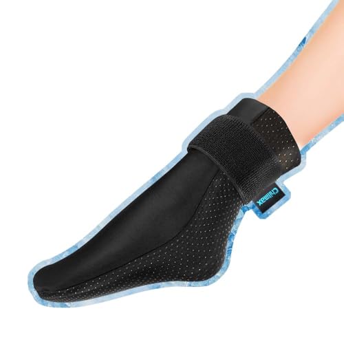Chilmax Ice Pack Sock for Feet,Gel Cold Hot Therapy Socks for Neuropathy,Full Foot Ankle Heel Toes Cooling Compress Wrap for Gout,Swelling,Sprains,Injuries Recovery,Plantar Fasciitis Pain Relief,1pcs