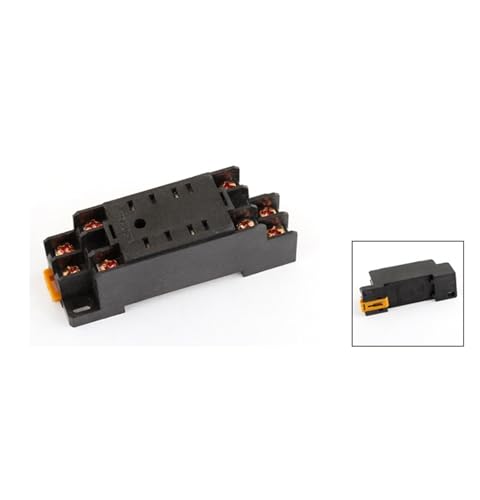 Support de relais PYF08A anti-vibration 8 broches rail 35mm