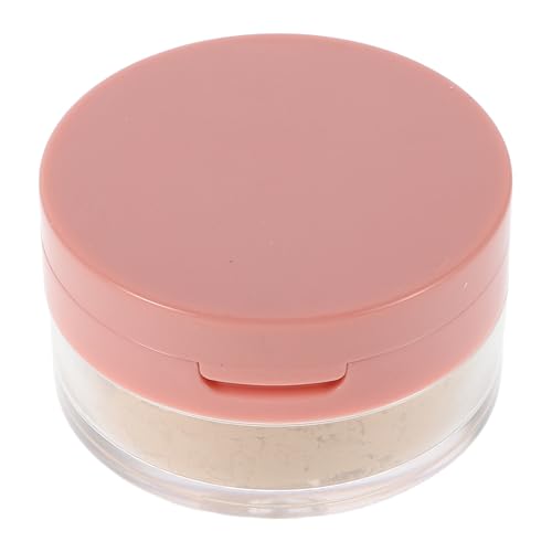 Baluue Polvo Suelto Control de Grasa Tono Claro con Aplicador de Borla, Textura Ligera y Transpirable, Resistente al Sudor y Agua, Maquillaje Facial Mate para Uso Diario y Viajes