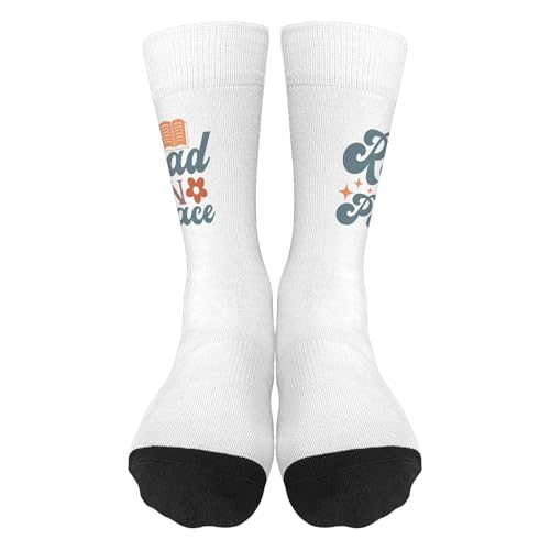 read in peace half calf sock for daughter3