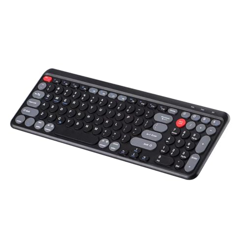 【マルチペアリング・4台】Bluetooth/USB無線両対応 キーボードワイヤレス テンキー付き us配列 無線 薄型 type-C充電式 パンタグラフ ブルートゥース iPad パソコン タブレット PC スマホ用 Windows Mac iOS An