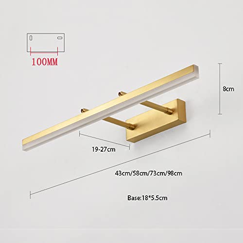 Lampe LED réglable pour miroir de vanité et éclairage précis - 2