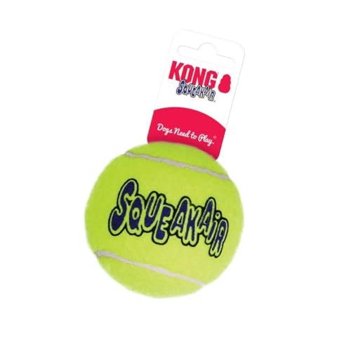 KONG Air Dog Squeaker Tennis Ball X-Large - 1 Pack - Pack of 4 - Image 3