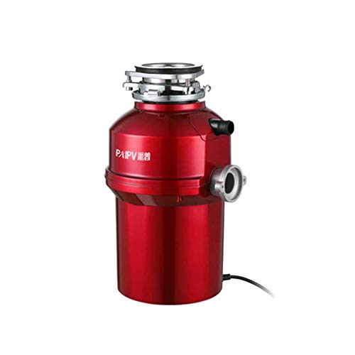 XUNMAIFXI Durable Garbage Disposal Food Waste Disposer Household Food Waste with air Switch,Overload protection, easy installation Home, C
