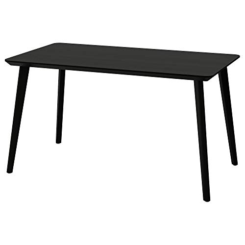 Ikea Tavolo LISABO, 140x78 cm, nero