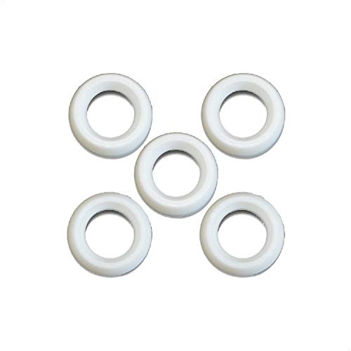 WeldingCity 5-pk Teflon Back Cap Insert (Teflon) 18-7 for TIG Welding Torch 17, 18 and 26