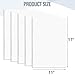 Golden State Art, White Foam Boards 25 Pack 11x17 Foam Core Board, 1/8