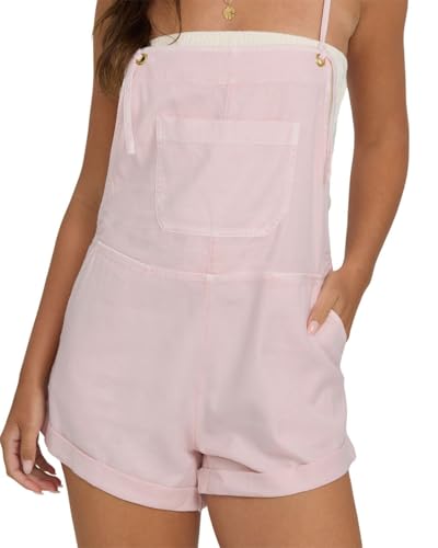 Image of Billabong Women's Wild Pursuit Cotton Twill Blend Romper