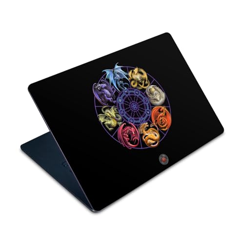 Autocollant MacBook Air 15 M2 Cycle des Dragons - Personnalisez Votre Ordinateur au Bureau
