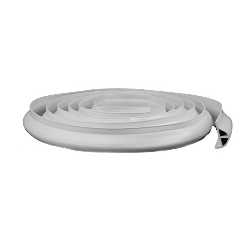 EasyFlex Marine P-Profile Dock Edging White 10 Coil