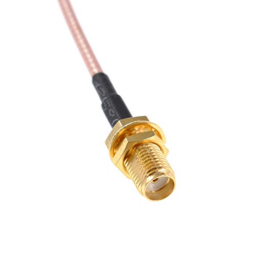 Cable coaxial SMA hembra a BNC macho RG316 2pcs 1m miniatura 5