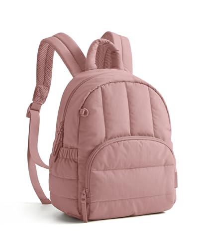 BAGSMART Mini Backpack for Women, Lightweight Puffer Small Backpack Purse