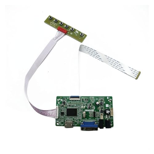 Kit de monitor con placa de control EDP compatible con NT156WHM-N32, NT156WHM-N34 y NT156WHM-N42. Controlador de pantalla LCD LED HDMI+VGA.(NT156WHM-N32)