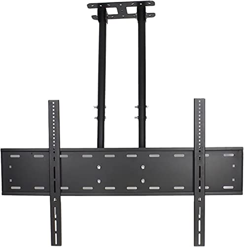 DrabEx Support TV au Plafond, Support de Plafond TV à Mouvement Complet pour Support pivotant et inclinable pour téléviseur de 17 à 32 Pouces, réglage télescopique de la Hauteur, Support TV jusqu'à