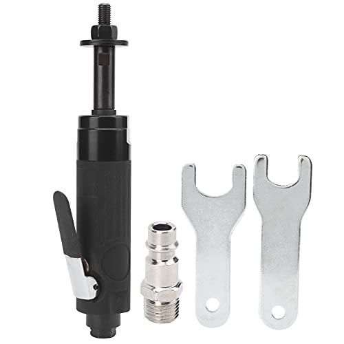 Máquina Pulidora Neumática De Mano, Lijadora De Aire Recta 1 / 4in; lijadora madera rotorbital - 4000rpm Alta Velocidad, Bajo Ruido, Ideal para Detallado y Madera (Estilo de la UE)
