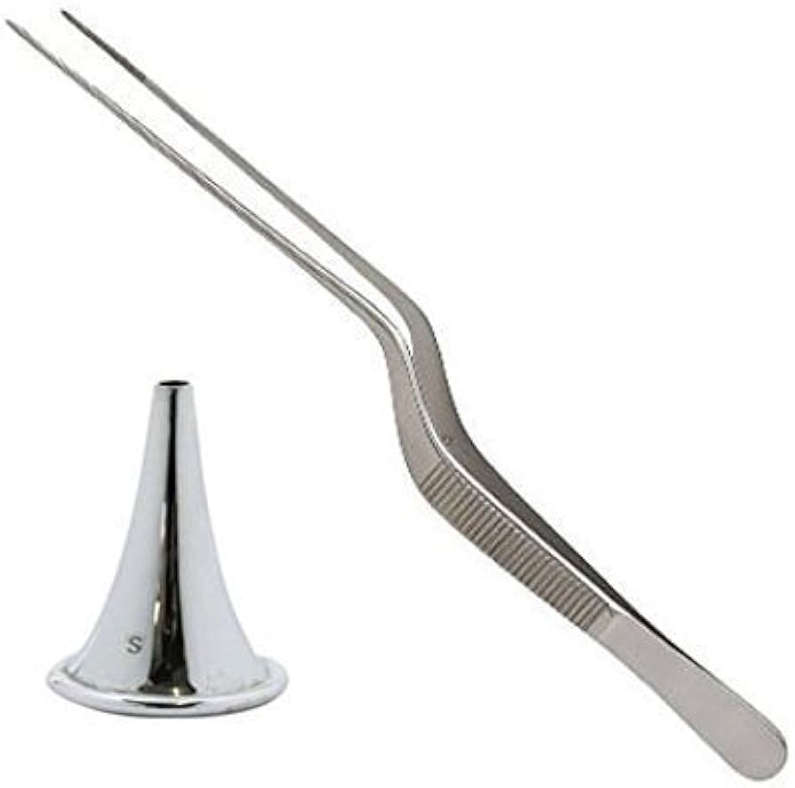 耳鼻科用器具セット Amazon.co.jp: ピンセットルーテェ＆耳鏡セット 14cm 選べる耳鏡S
