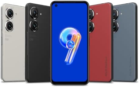 ASUS Zenfone 9 smartfon (wyświetlacz AMOLED 5,92", podwójny aparat 50 MP, akumulator 4300 mAh, 8 GB RAM, 128 GB pamięci) [z ochroną wyświetlacza wyłącznie w Amazon] Moonlight White
