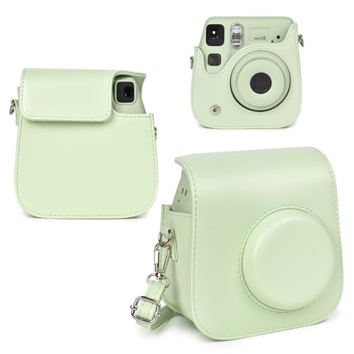 Funda Protectora de Cuero PU para Cámara Instax Mini SE/7+