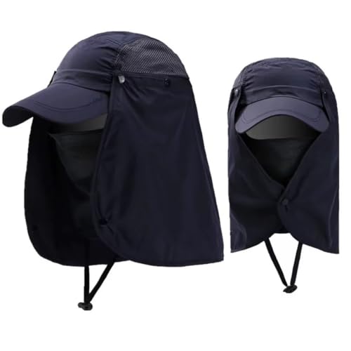 Melhor Boné Gorro Chapéu Pesca Protege Sol Picada Mosquitos Perni...
