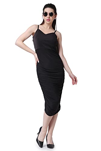 Image of POPWINGS Casual Floral Printed Maxi Length Fit & Flare Dress for Women || Summer Dress for Women || Flare Maxi Dress for Women Stylish || Sleeveless Dress for Women