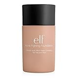 E.l.f. Acne Fighting Foundation Ivory, 1.21 Fluid Ounce