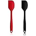 Amazon Brand – Umi –espátulas de silicona con Núcleo de Acero, libres de BPA, Utensilios para Cocina y Horneado (2 piezas 28,5 cm)