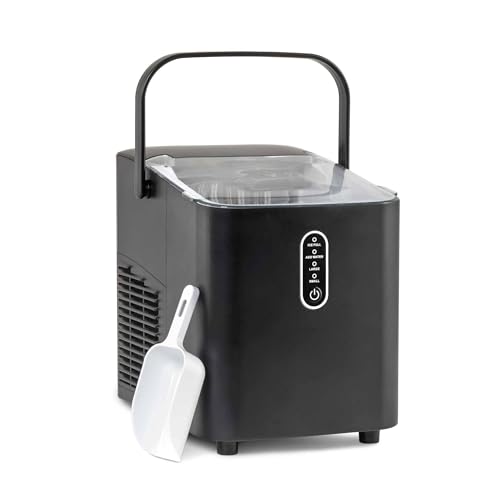 Baridi Ice Cube Maker 12kg in 24hr Electric with LED Display & 10 Minute Freeze - DH52