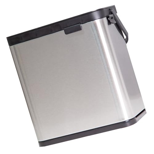 Caneca de basura rectangular para colgar de pared