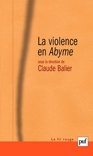 La violence en Abyme : Essai de psychocriminologie Livre PDF Gratuit