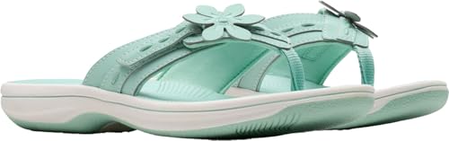 Image of Clarks Women's Breeze Opal Cloudsteppers Flip-Flop | Casual Sandals