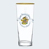 Franziskaner Original Bierglas  0,4L Goldrand  Biergenuss