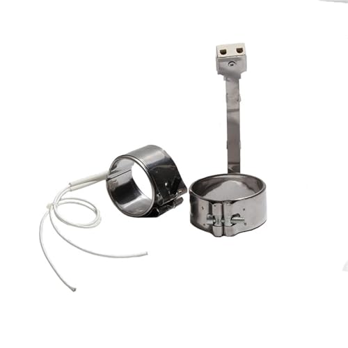 1pcs Inner Dia.75mm Electric Industrial Heating Element High Temperature Line/Ceramic Band Heater 180W-320W Height 25-45mm(Gold,220V_280W 75X40MM(IDXH))