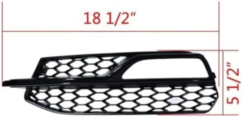 Grilles de radiateur de remplacement pour A3 S3 cassées - 3