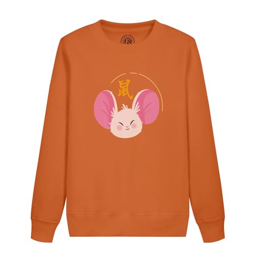 Sweat enfant illustration rat zodiaque pour l'école et les loisirs