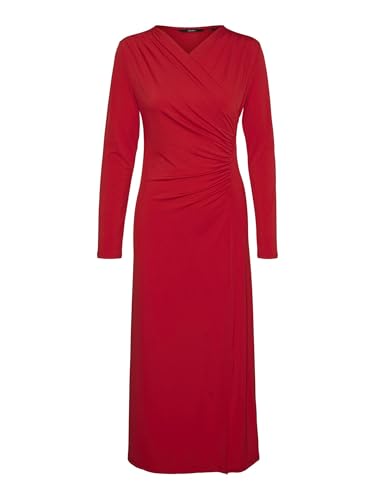 Robe en jersey Vero Moda Vmrasmine pour femme avec col en v élégant