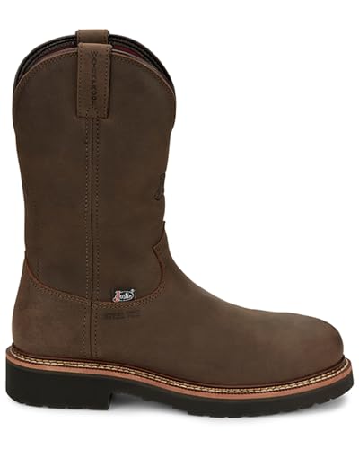 Justin Men's Carbide Waterproof Work Boot Steel Toe - Ow44582