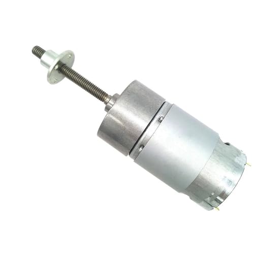 Moteur 12V JGB37-555 pour automatisme et robotique à arbre long M6